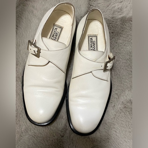 Versace leather Oxford/brogues shoes size Men 6 - Picture 1 of 4